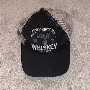 Lucky Rooster Whiskey Ballcap